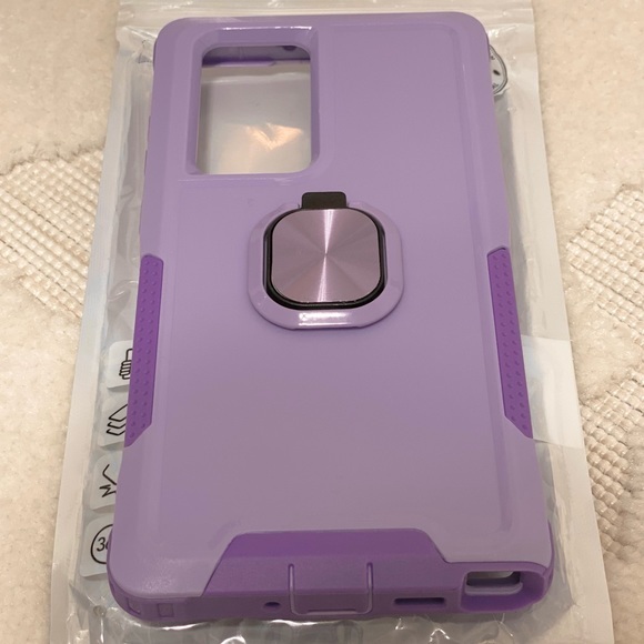 # 1 - Samsung Galaxy s22 Ultra Case used phone case light Purple - Picture 4 of 14